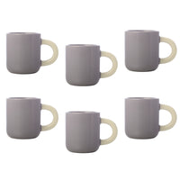Maxwell & Williams Sherbet Lilac Mini Mug - 110 ml - 6 Pack-Dishwasher Safe