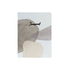 Hilroy TaupeTones Abstract Journal - 6" x 8" - 96 Sheets-Fabric cover with abstract design