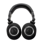 Audio-Technica Wireless Over-Ear Headphones - Black-Multipoint pairing function allows you to stay connected to two Bluetooth devices at once