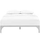 Modway Ollie King Bed Frame - Silver-Weight Capacity Up To 1300 lbs