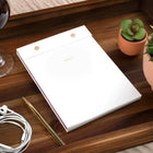 Mead West Village Flip Up Journal - 8" H x 6" W - 80 Sheets-Versatile Use: Ideal for meetings, journaling, or creative brainstorming sessions