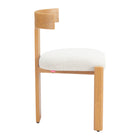Zuo Tiana Dining Chair - Natural/Beige-3 year limited warranty