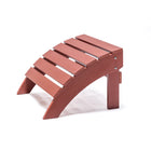 Backyard Lifestyles Footrest - Red-Assembled dimensions in inches: W20xD19xH14, net weight: 13.2 lb.