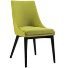 Modway Viscount Fabric Dining Side Chair - Wheatgrass - 2 Pack-Dense Foam Padding