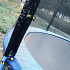Soozier 12' Trampoline Net Enclosure with 8 Poles-Highly tough Terylene-Quality Safety Net and easy to install