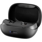 Skullcandy Smokin' Buds Bluetooth Earbuds with Microphone - True Black-Built-in Google Assistant and Amazon Alexa provide hands-free control for changing tracks, playing music, and more