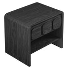 Modway Toscana 1-Drawer Nightstand - Black-7