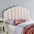 Modway Veronique Performance Velvet Full/Queen Headboard - Pink-Performance Velvet Upholstery
