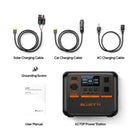 Bluetti Premium AC70P 864Wh Portable Power Station and SP100L Solar Panel-9
