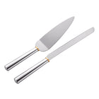 Splash 2 Piece Silver Cake Server Set-Hand wash only