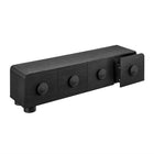 Modway Sonnet 69" Low Profile TV Stand - Black-Non-Marking Foot Glides