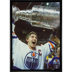 Wayne Gretzky Oilers Stanley Cup - Framed Canvas - 22" x 31"-Premium canvas print with gallery-wrapped edges