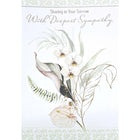 Mill Brook Studio Sympathy Greeting Cards/Envelopes - 5-3/8" x 7-3/4" - Flower - 18 Pack-Premium quality greeting cards