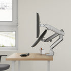 Uplite 17" to 35" Fully Adjustable Dual Monitor Mount - Sliver-Weight Capacity for Curved Screen: 4.4-24.2lbs/2-11kg for each arm
