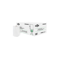 Globe Commercial RT800WHT Roll Towels - White - 800'/Pack - 6 Pack-Core diameter is 1.875” and roll diameter is 7.5”
