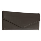 Gry Mattr Card Wallet - 7.5" × 3.25" - Brown-Four card slots and one large slip pocket for bills or receipts