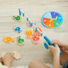 Melissa & Doug Catch & Count Fishing Game-Wooden magnetic fishing game that builds confidence while it entertains