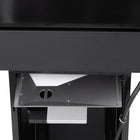 Kenmore 3 Burner Pedestal Gas Grill - Black/Copper-Porcelain Coated Cast Iron Cooking Grates .