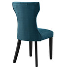 Modway Silhouette Dining Side Chair - Azure-Fine polyester upholstery
