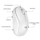 Logitech M240 Silent Wireless Mouse - Off-White-10 meter wireless range