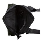 Edition22 Lockpoint Sling Bag - Khaki-Interior features a zippered pocket and key leash