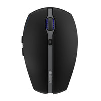 Cherry GENTIX BT Wireless Bluetooth Ergonomic Optical Mouse - Black-Two-level adjustable resolution (1,000/2,000 dpi)