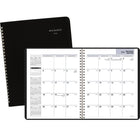 AT-A-GLANCE 2026 Monthly Planner - 8-3/4" H x 6-7/8" W - Black - Bilingual-Page size: 8-3/4" H x 6-7/8" W