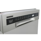 Kucht 18" Front Control Dishwasher - Stainless Steel-Thanks to its Smart Wash System, it can determine the type of cycle required to clean the dishes and it will clean more efficiently every time.