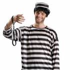Rubies Prisoner Adult Costume - One Size-Perfect for Halloween celebrations, costume parties, and themed events