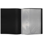 Staples Presentation Book with 20 Pockets - Black-Clear pocket on front cover to customize
