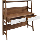 Modway Bixby 49" Office Desk - Walnut White-6