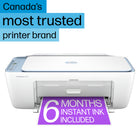 HP DeskJet 2842e All-in-One Printer with 6 months Instant Ink - Skyride-Wireless printing: HP's most reliable Wi-Fi automatically detects and resolves connection issues
