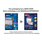 Avery Easy Peel Laser/Inkjet Address Labels - 4" x 1-1/3" - White - 1400 Pack (5162)-1-1/3" x 4", White