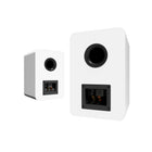 Kanto YUP6W Passive 5.25" Bookshelf Speakers with 1" Silk Dome Tweeter and 5.25" Kevlar Woofer - White-88 dB Speaker Sensitivity