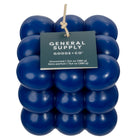 General Supply Goods + Co Bubble Candle - 13.4 oz - Blue-Unscented - perfect for scent-sensitive spaces