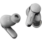 Audio-Technica Wireless Earbuds - Stone Gray-Ambience control (noise-cancelling, hear-through, talk-through) can be employed for music playback and calls