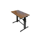 Ergotron 24-271-927 Workfit-D Surface Sit-Stand Desk, Walnut-Size: Surface size: 47-3/5" x 23-1/2"