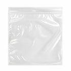 KL Rubber Resealable Polyethylene Bag with Hang Hole - 2 Mil - 6" x 6” - 1000 Pack-Offset lip design with durable zipper for easy opening and secure closure