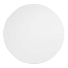 Modway Lippa 20" Round Wood Side Table - White White-	Assembly Required
