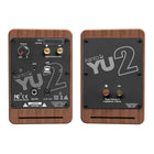 Kanto YU2 Powered Desktop Speakers with Built-in USB DAC - Walnut - 2 Pack-Built-in soundcard lets you listen to high-quality audio via your computer’s USB port
