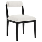 Modway Kai Fabric Dining Chair 2-Piece Set - Salt-Non-Marking Foot Pins
