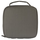 JanSport Lunch Break Lunch Bag -Graphite Grey-External zippered pocket for utensils, napkins or other small Items