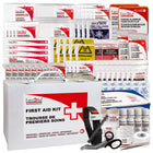 First Aid Central Type 3 Intermediate First Aid Kit - Large - CSA Z1220-24 Standard - Metal Case-Packed in a durable wall mountable metal case with bilingual first kit logo.