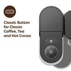 Keurig K-Crema Single Serve Coffee Maker - Black-Espresso-style Shots: Use any K-Cup coffee pod for single and double espresso shots