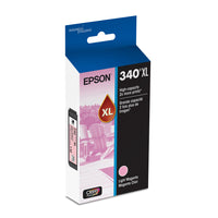 Epson 340 Claria Photo HD Ink Cartridge - High Capacity - Light Magenta -Epson printing system is specifically designed to be used with Epson Genuine Cartridges. Use of non-genuine ink could cause damage not covered under the printer’s limited warranty.