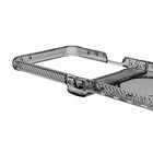 ITSKINS Hybrid_R Hinge Clear with Magnets Case - Galaxy Z Flip 8 - Smoke-Complete 360 protection