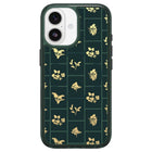 OtterBox Symmetry Clear Compatible with MagSafe Case with Camera Control for iPhone 17 - Golden Bloom Green-Integrated technology designed to support seamless interaction with Camera Control