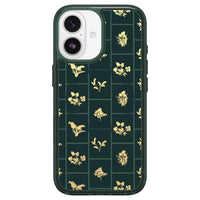 OtterBox Symmetry Clear Compatible with MagSafe Case with Camera Control for iPhone 17 - Golden Bloom Green-Integrated technology designed to support seamless interaction with Camera Control