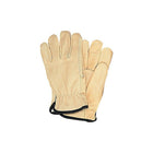 Zenith Safety Driver'S Gloves, Large, Grain Cowhide Palm, Fleece Inner Lining - 12 Pack-Inner Lining Fleece