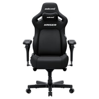 AndaSeat Kaiser 4 XL Premium Gaming Chair - Carbon Black-A New Era of Comfort and Cleanliness: The Kaiser 4 introduces a new standard in the industry, combining luxury with practicality. Developed in collaboration with Amway, the chair features high-quality, easy-to-clean polyurethane leather, ensuring that spills and stains are effortlessly wiped away. This innovative material not only emphasizes a modern, minimalist aesthetic but also stands as a testament to AndaSeat's commitment to durability and luxury